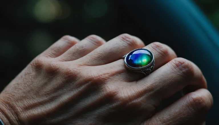 bague d'humeur couleur